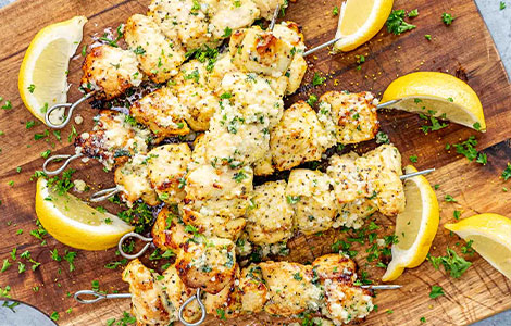 Chicken Kebab Parmesan